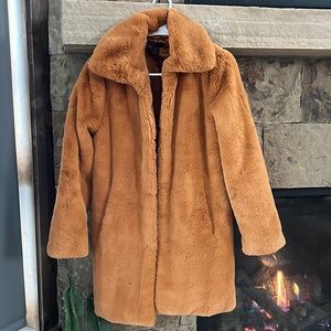 Faux fur jacket